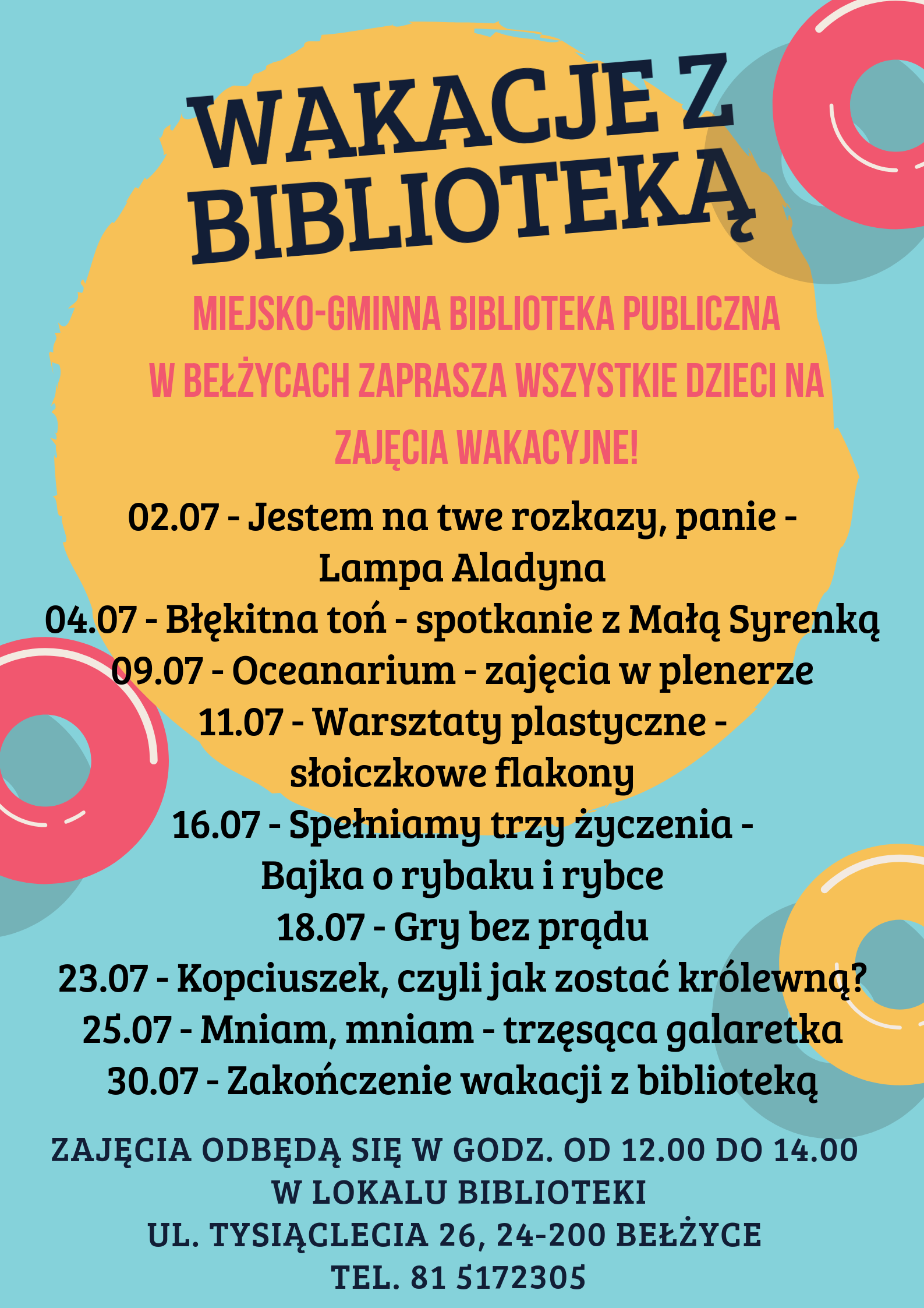 Wakacje z Biblioteką