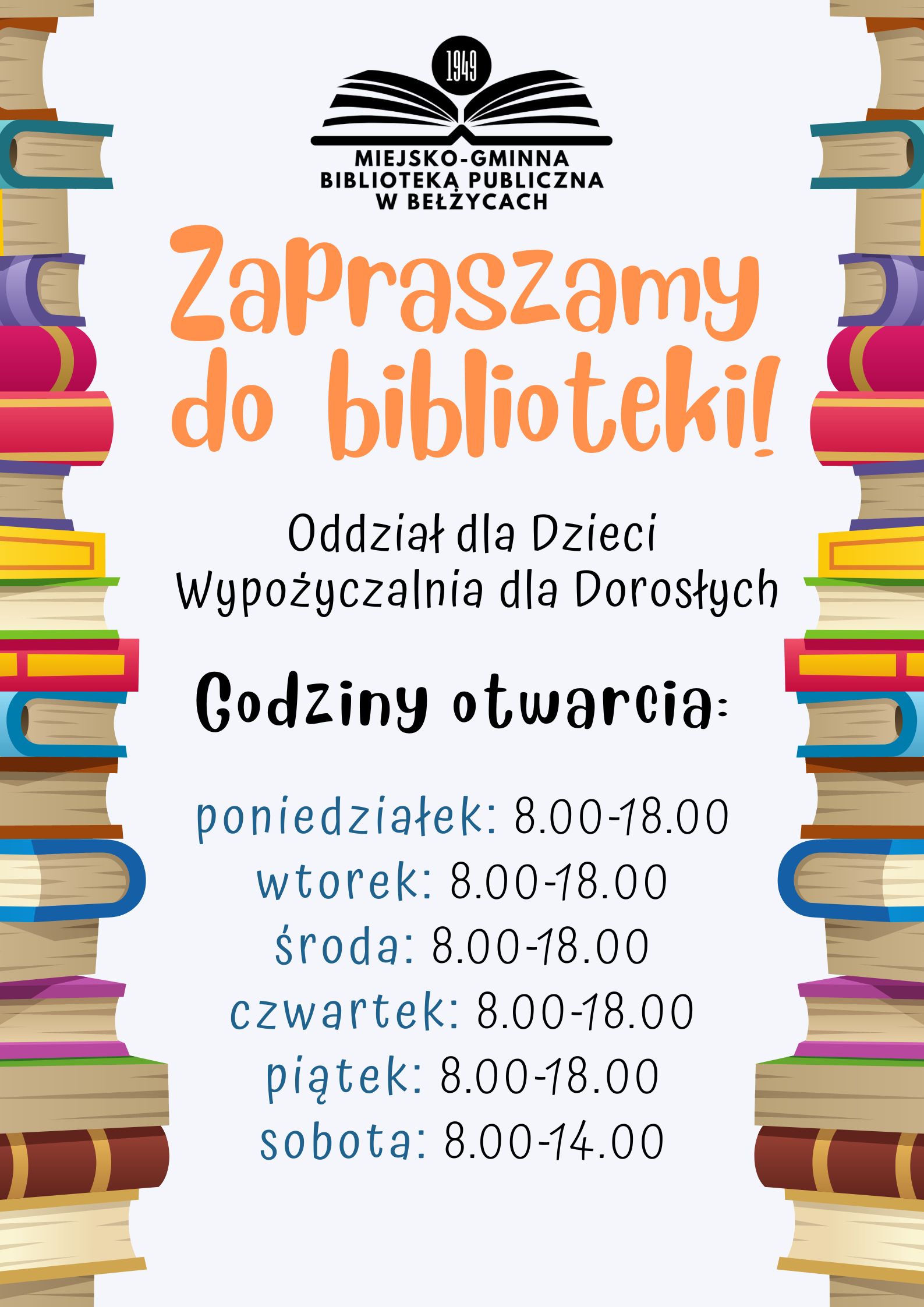 Zapraszamy do biblioteki